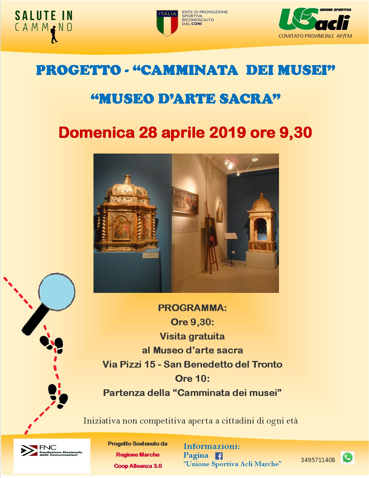 La camminata dei musei
