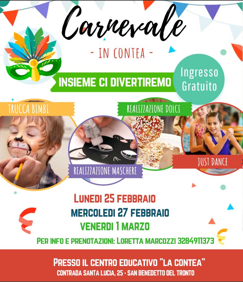 Il Carnevale del progetto Climbing Up