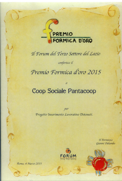 Premio Formica d'oro