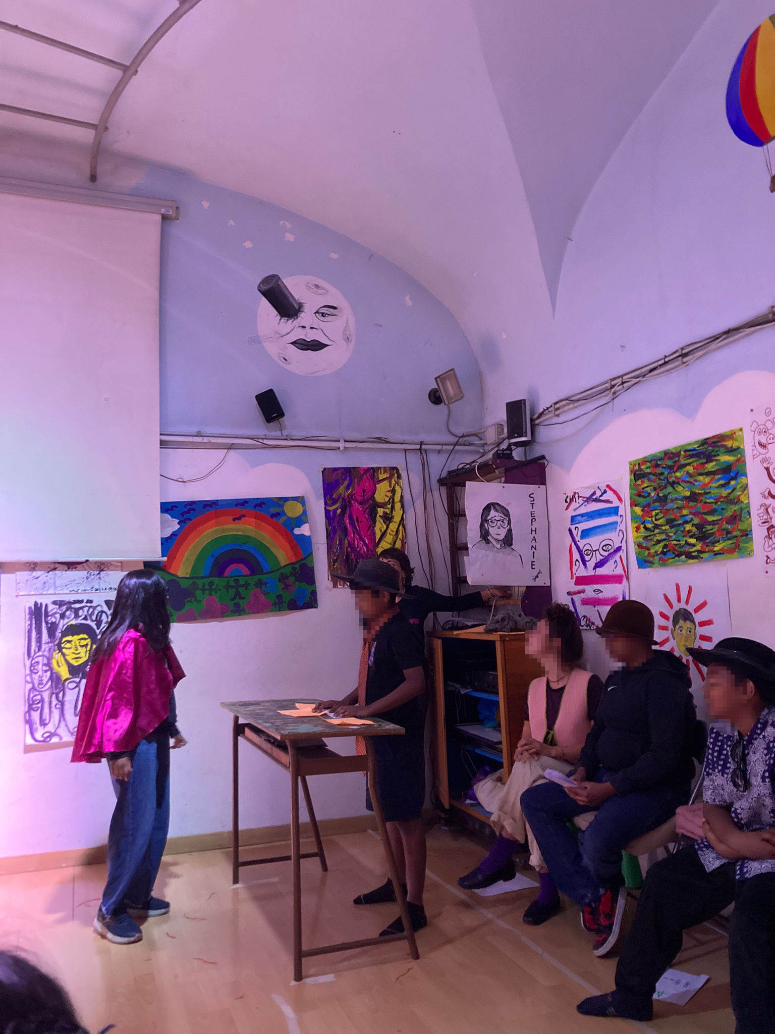 I bambini del laboratorio di Logoteatroterapia del Grande Cocomero Odv