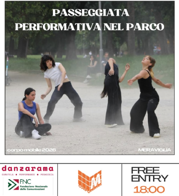 "Il Corpo delle Meraviglie": Passeggiate performative, premio e formazione all'interno del Parco della Caffarella