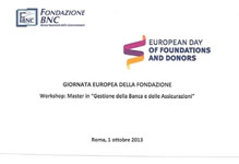 Giornata europea fondazione - 2013 - 1