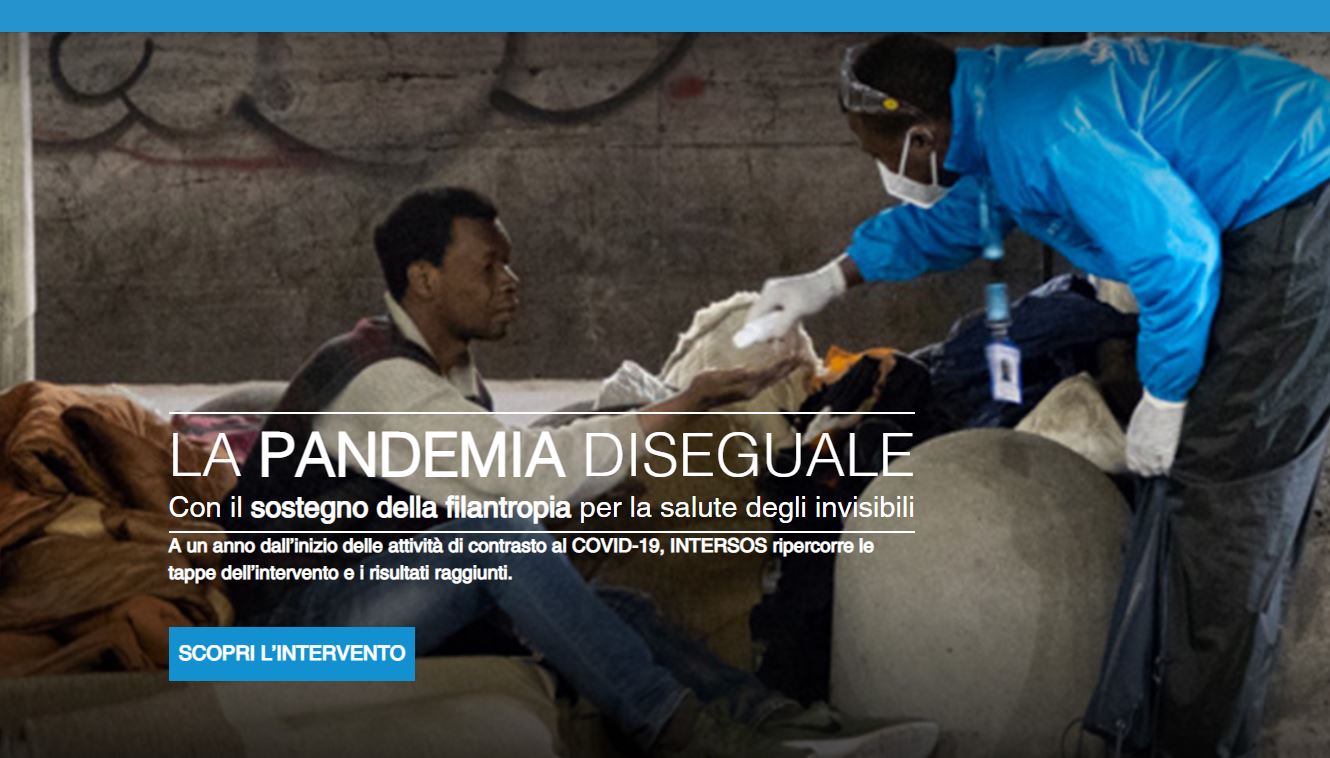 "La Pandemia disuguale": un anno di campagna Intersos a favore degli invisibili